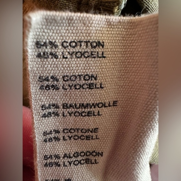 FREE PEOPLE 4 Army Green Military Utility Long Sleeve Romper Convertible Sleeves - Picture 14 of 16